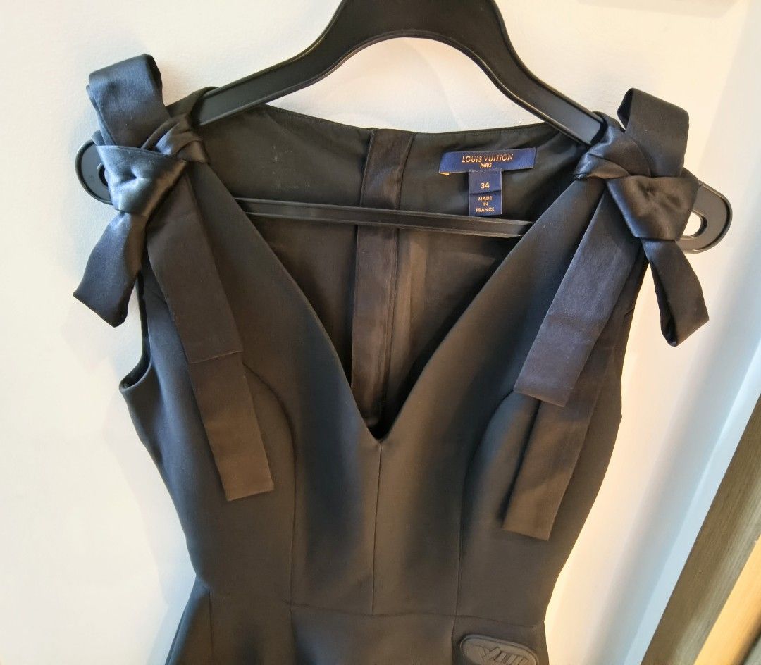 Louis Vuitton Black Dress