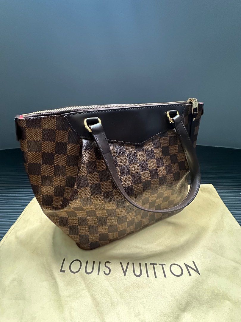 Louis Vuitton tote bag Damier Ebene Westminster Luxury Bags Wallets on Carousell