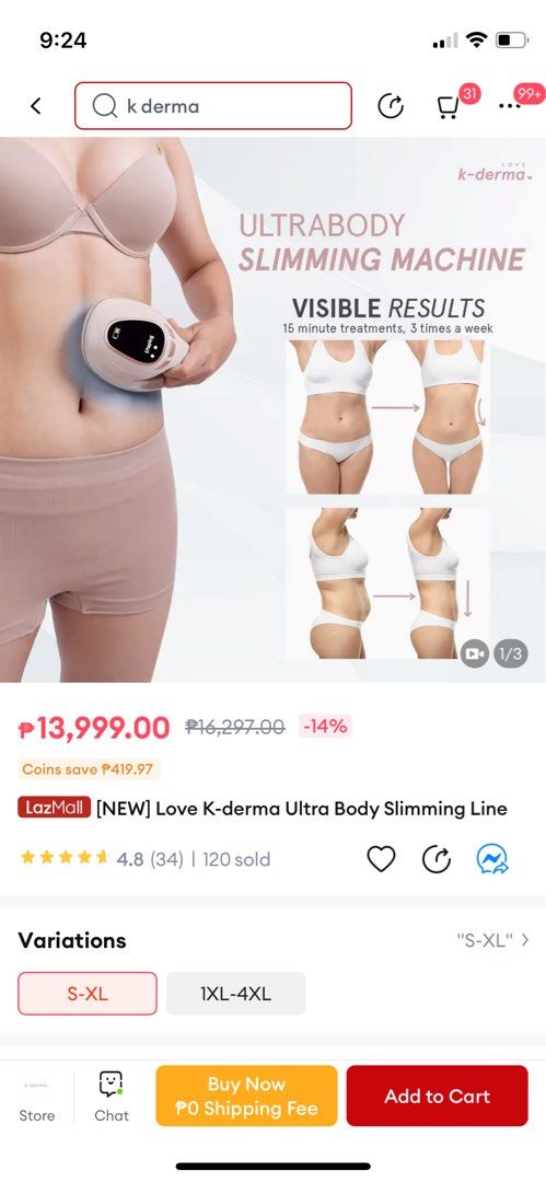 Ultra Body Slimming Line [S-XL slimming Belt] - Love K-Derma