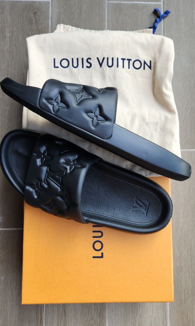 LV Louis Vuitton Waterfront Mule, Men's Fashion, Footwear