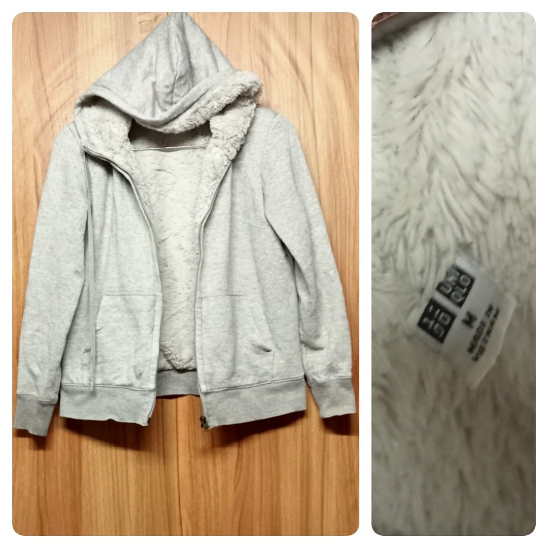 Uniqlo fur hoodie on sale