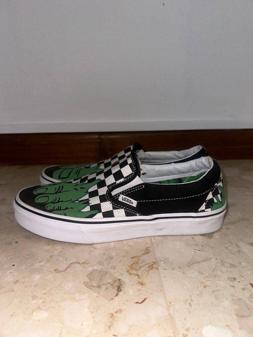 Marvel Vans Hulk Slip Ons