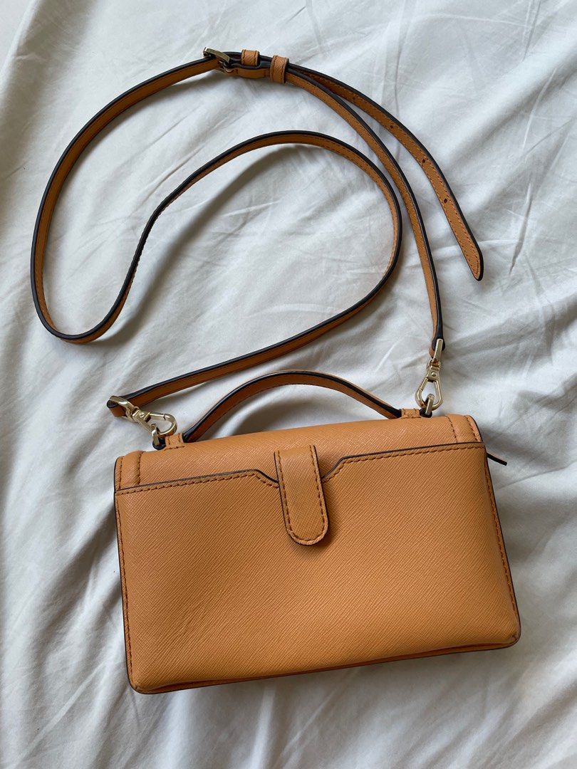 Michael michael kors jet set outlet small crossgrain leather smartphone crossbody bag