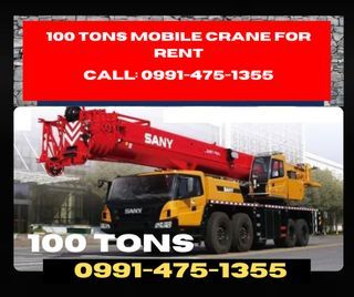 Mobile Crane for Rent Truck mounted and rough terrain crane for rent