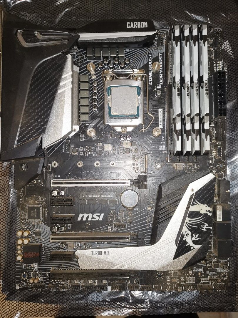 CPU MSI Z390 GAMING PLUS + i7-8700K Amazon.com: MSI MPG Intel Z390 Gaming Plus ATX DDR4-SDRAM