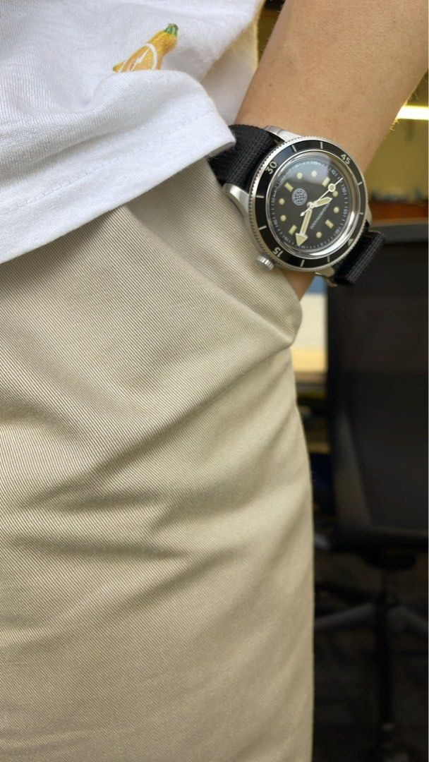時計 neighborhood ORIGINAL WATCH TYPE-1 NEIGHBORHOOD diver type-1 watch, Men's Fashion, Watches