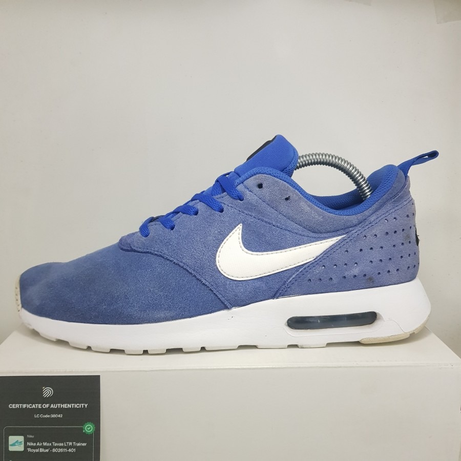Nike Air Max Tavas LTR Trainer 'Royal Blue' (802611-401), Fesyen - Main Image