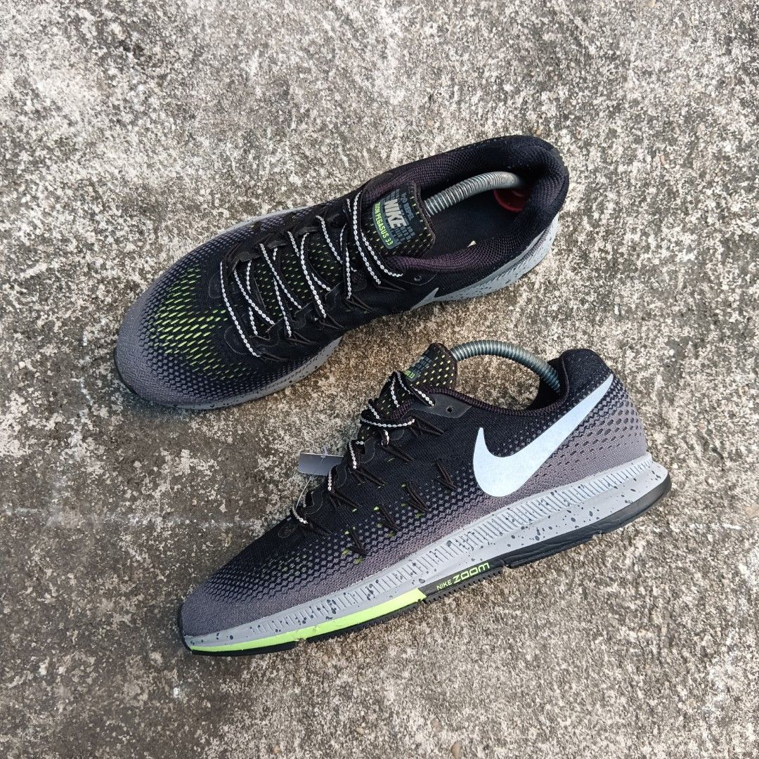 Nike Air Z00m Pegasus 33 Shield 8.5UK RM6O Sports Equipment