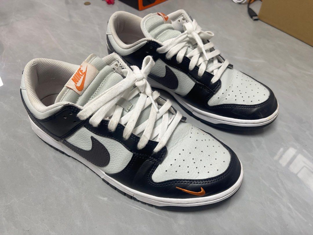 On-Foot Look At The Nike Dunk Low Mini Swoosh Orange Panda