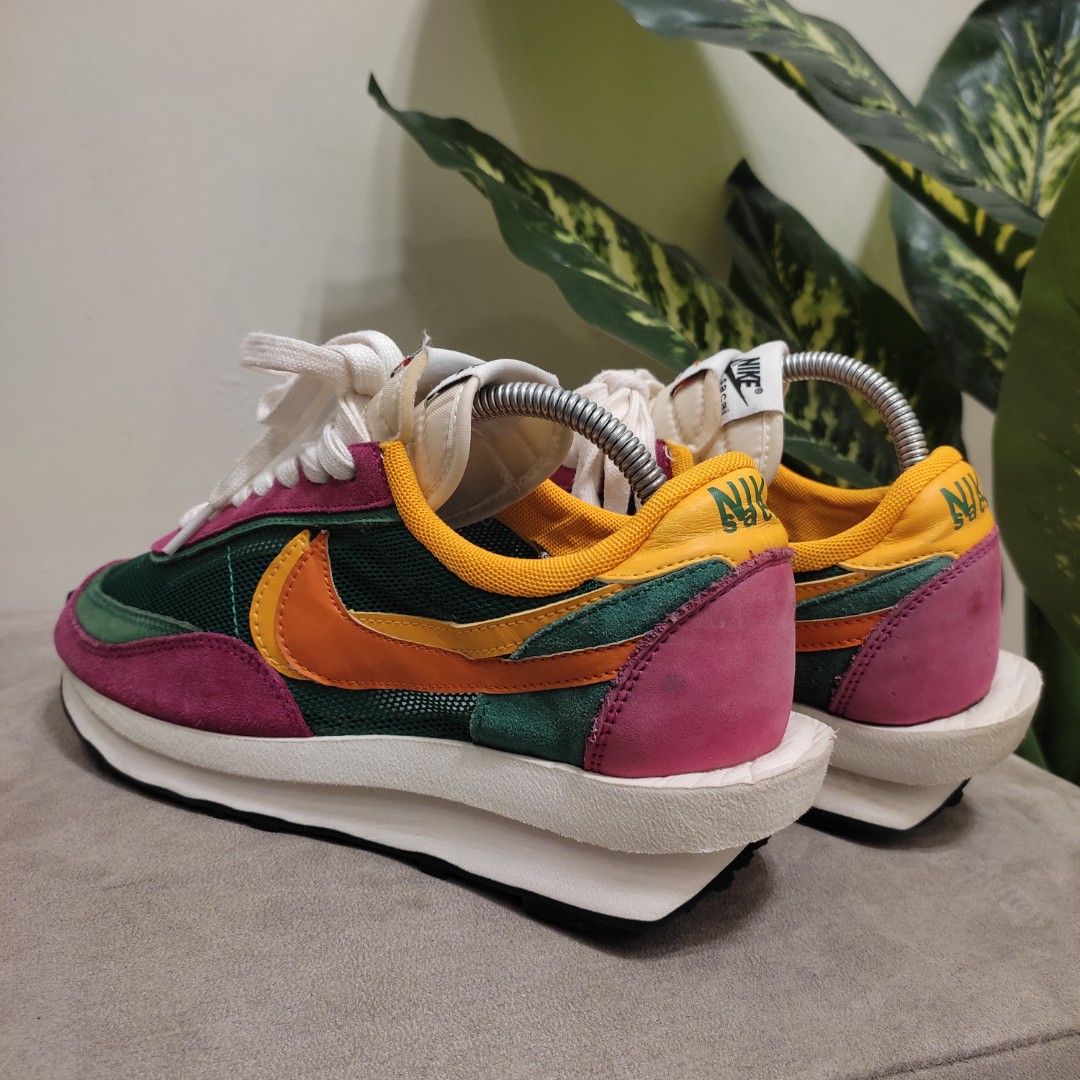 Nike Sacai X LDWaffle Pine Green Tembus UPC Size 40 Insole 250