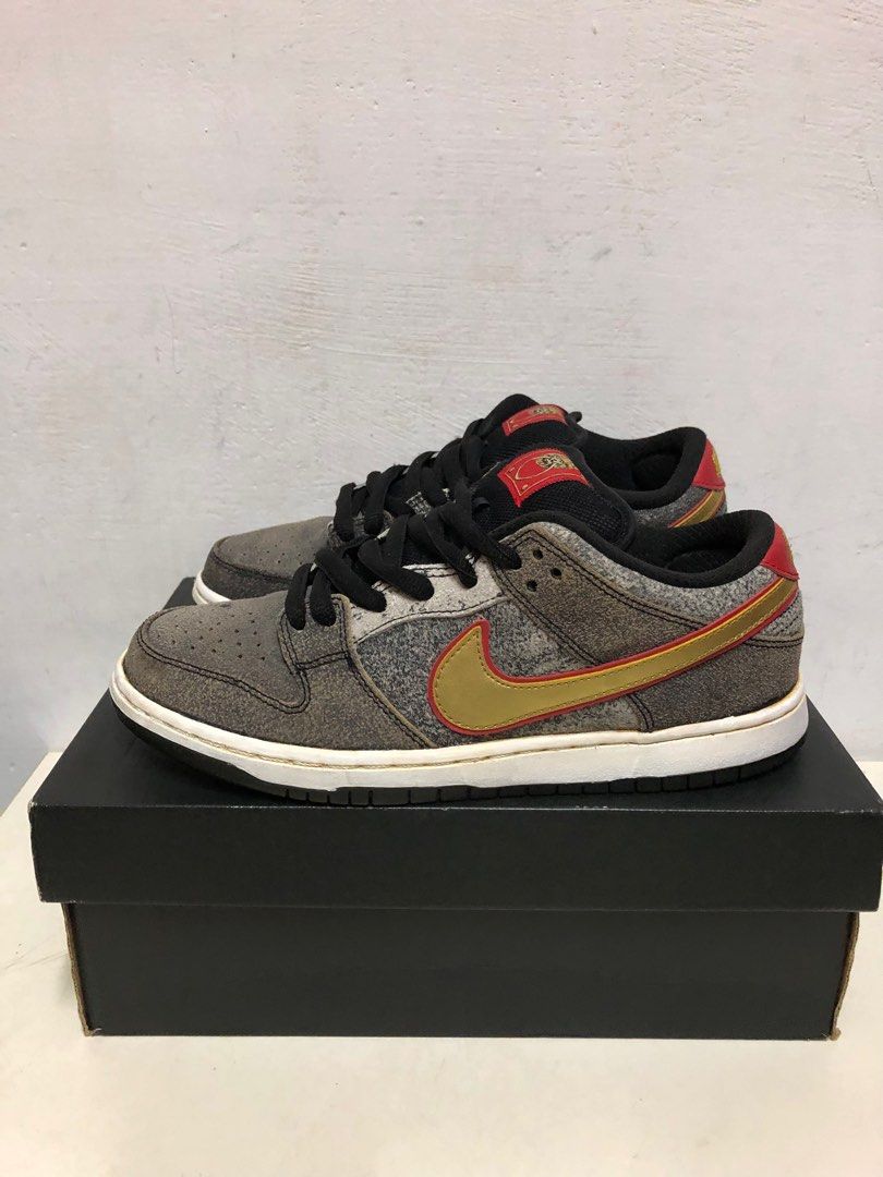 Nike SB Dunk low Prm “Beijing” 北京胡同休閒鞋滑板鞋經典厚鞋舌銅獅 