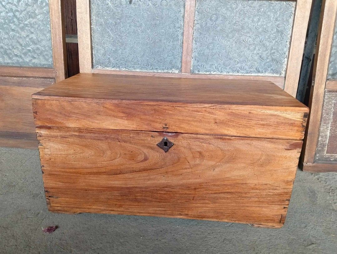 Old Baul(5sets different sizes) (Category: Storage Boxes & Baskets) located in Paranaque City. Submitted by mommykiee (Listing ID 1288012608, Image 1). Description: Old Baul Made of narra wood Size: L29.5 W14 H15inch Newly stripped & varnished Ready to use Price: 6,000 Old Baul Made of narra wood Size: L27 W13 H14inch Newly stripped & varnished Ready to use Price: 5,500 Old Baul Made of narra wood Size: L23.5 W11 H12inch Restored & ready to use P
