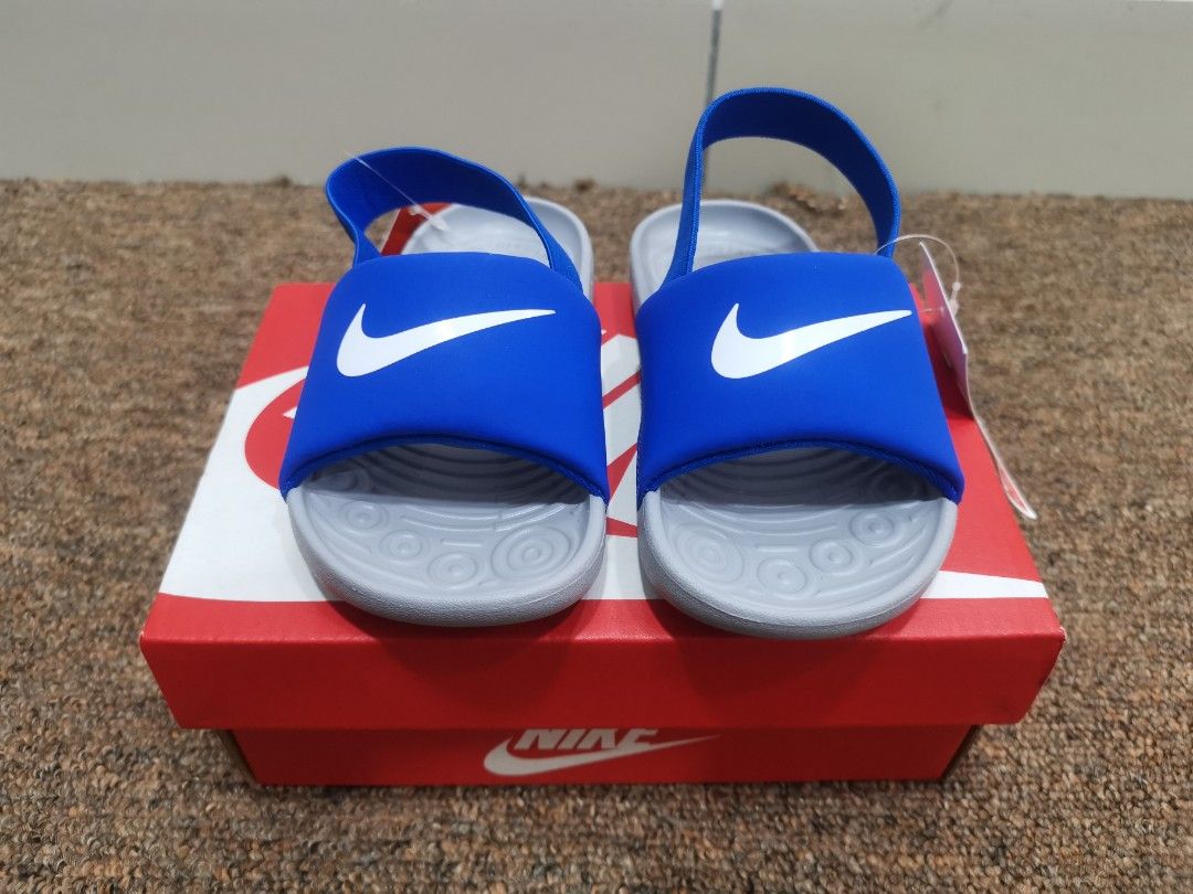 Original Nike Kawa Slides Kids Sandal 8C UK7.5 14cm Babies Kids