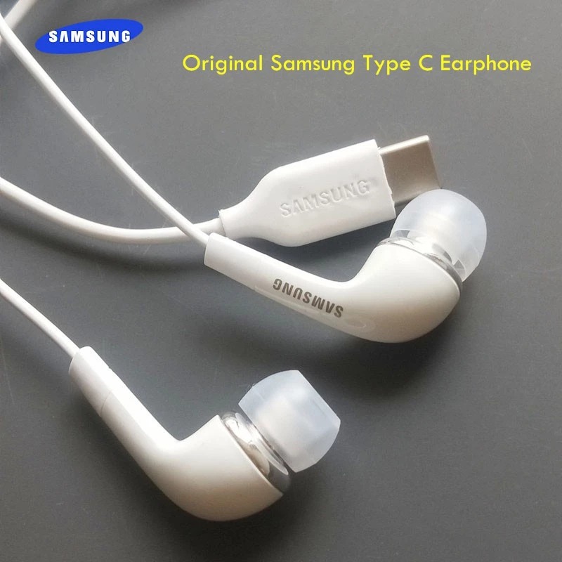 Original Samsung Type C Earphones In ear Wired Mic Volume Control