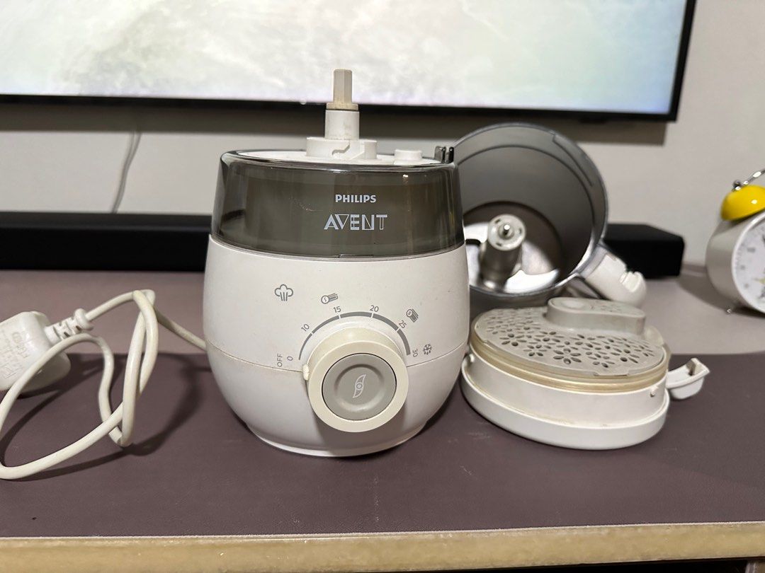 Philips avent top steamer blender cleaning