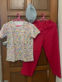 Pink scrubsuit for nurses or medical workers  medium size