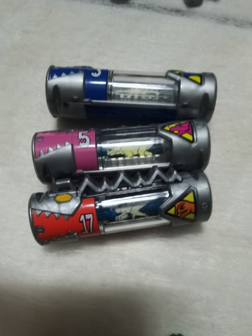 Jouet Power Rangers Dino Charge Kyoryuger DX Plezu Oh - Megazord, Testé, Pièces Incluses - Occasion Japon