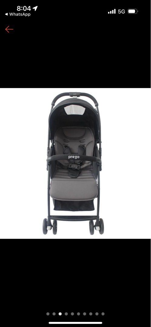 Prego S507 Reversible Handle Stroller newborn 18kg Babies Kids Going Out Strollers on Carousell