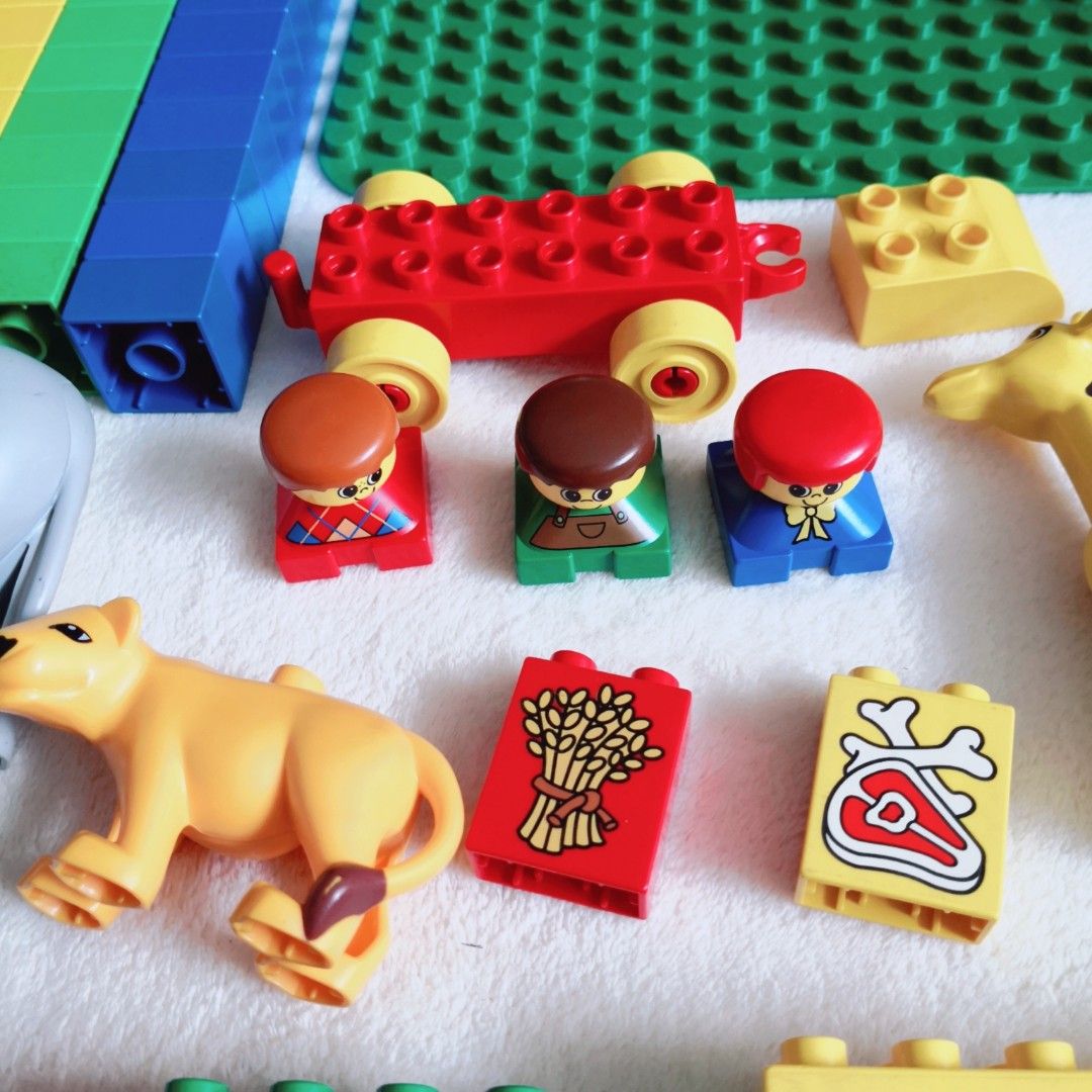 Preowned Lego Duplo Vintage Ver. 2356 zoo with box Hobbies Toys Toys Games on Carousell
