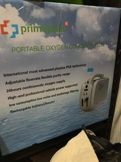 Primaplus Portable Oxygen Concentrator