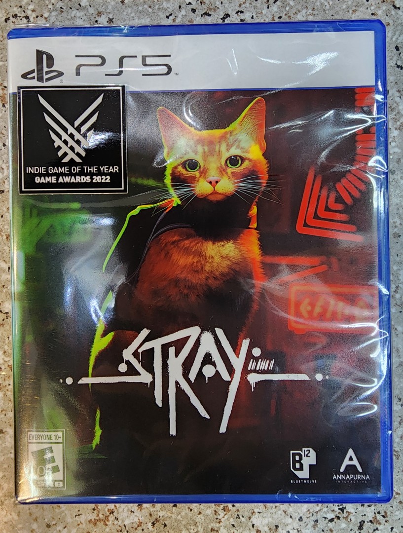 全新ps5/ps4 遊戲Stray 浪貓中英文版貓仔冒險, 電子遊戲, 電子遊戲