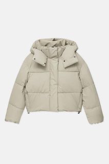 Pull&bear removal shop hood puffer jacket
