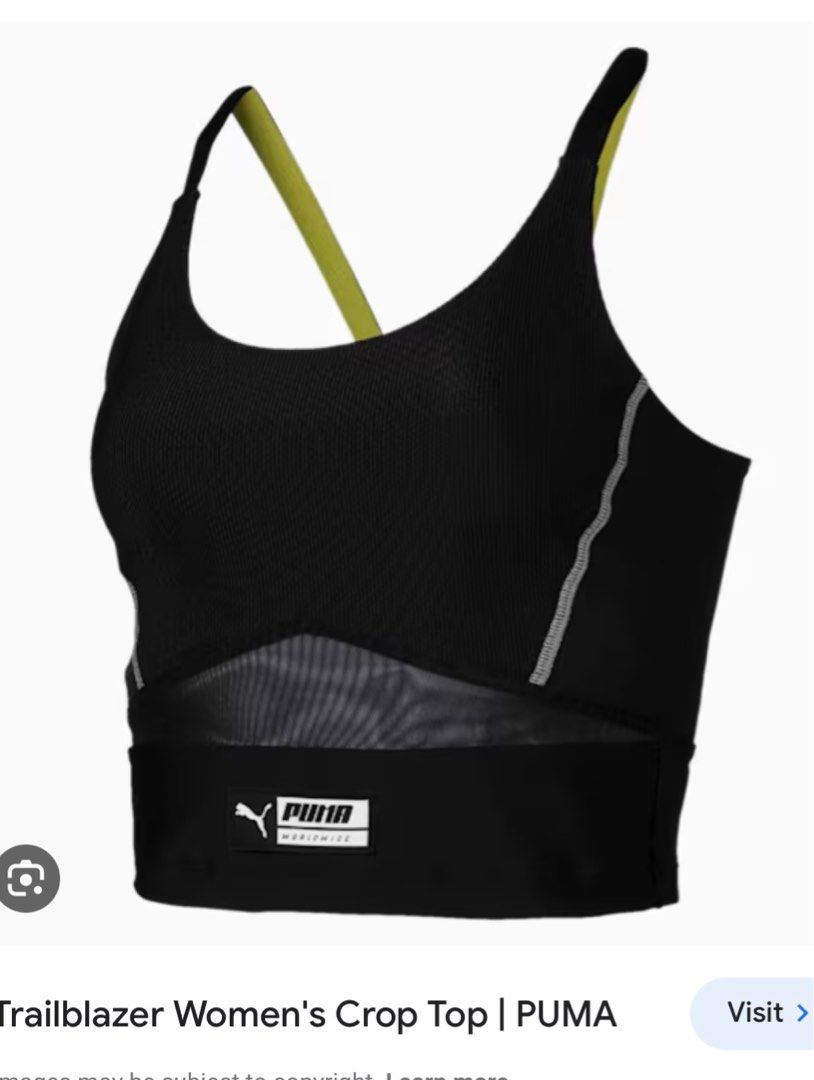 Puma trailblazer crop top clearance