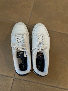 Puma men clearance white urban sneakers