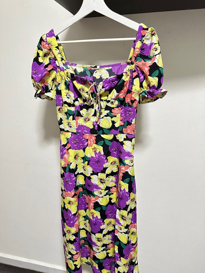Purple cheap summer dress