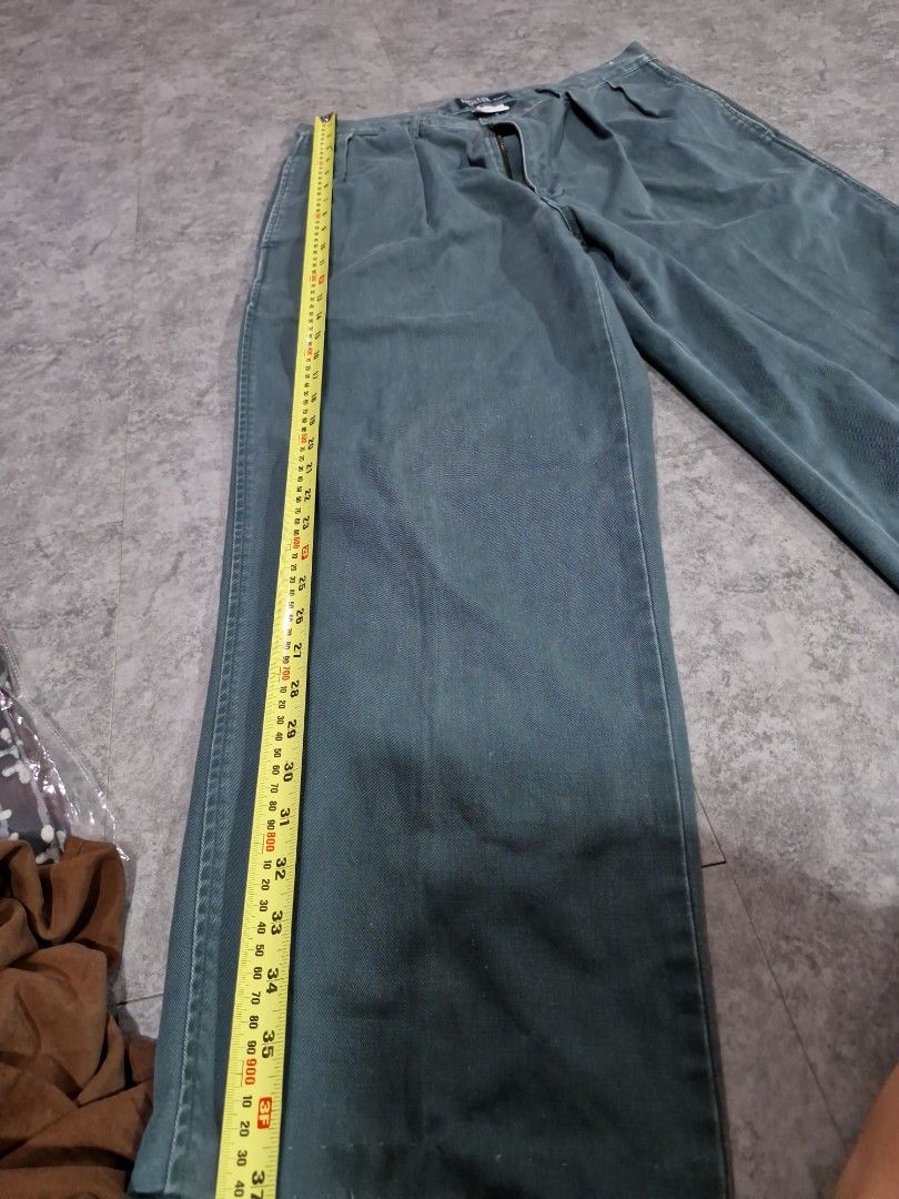 Ralph Lauren Green highwaisted cargo pants