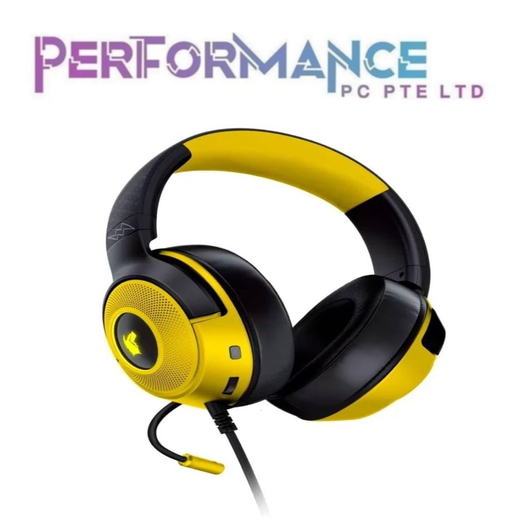 Razer Kraken V3 X - Wired USB Gaming Headset - Pokemon Edition - AP  Packaging (2 YEARS WARRANTY BY BAN LEONG TECHNOLOGY PTE LTD), Audio,  Headphones & Headsets on Carousell