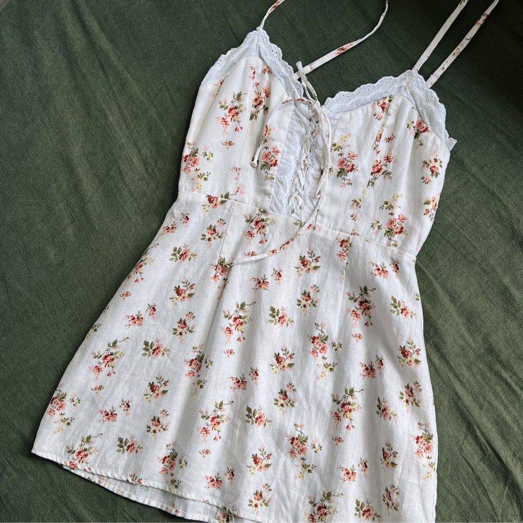 Reformation reid dress top