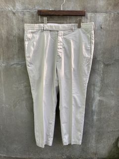 Rick Owens SS19 Babel Oyster Cotton Trousers
