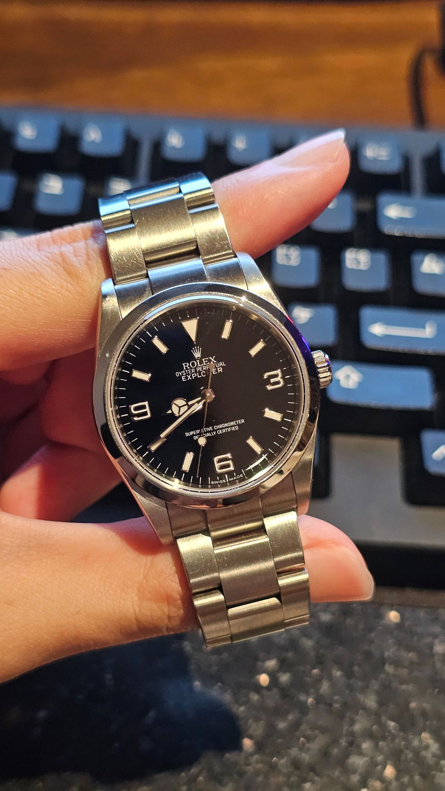 Rolex explorer 2009 shop