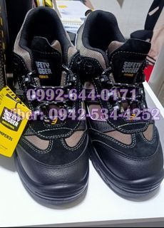 SAFETY SHOES WITH STEEL TOE AND STEEL PLATE