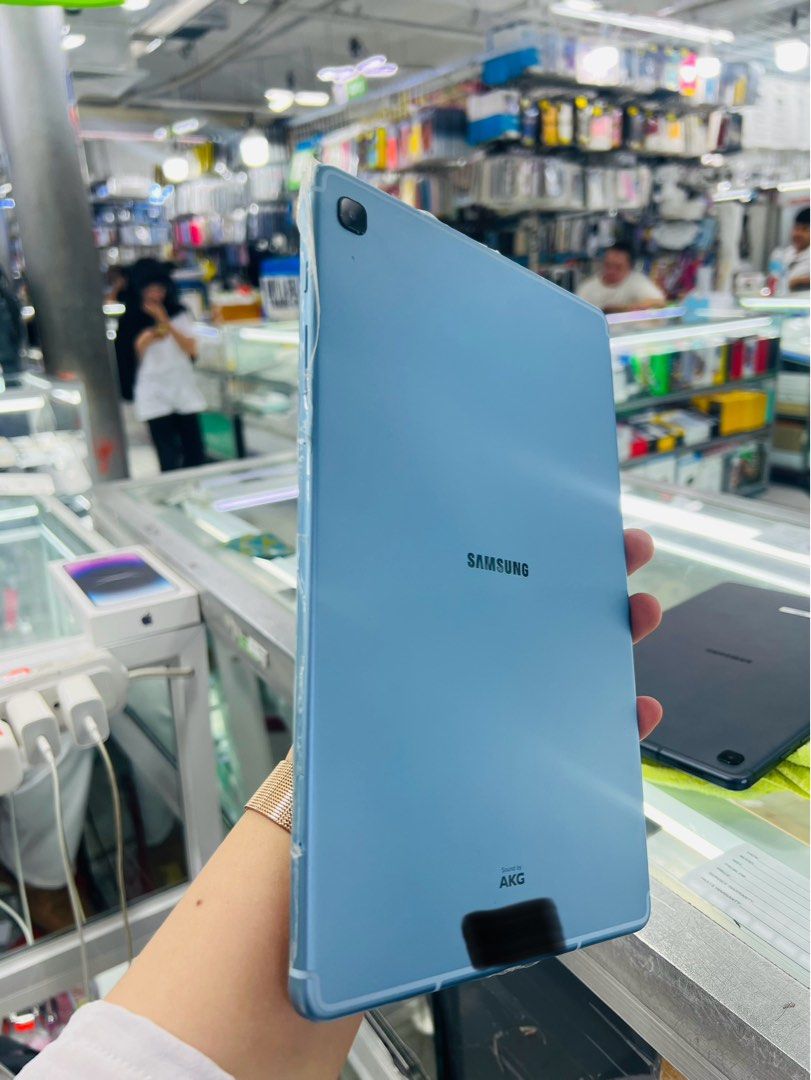Samsung Tab S6 Lite 128gb LTE (Category: Android) located in San Juan City. Submitted by javedsgadgetshop (Listing ID 1288061977, Image 3). Description: OPEN FOR INSTALLMENT VIA CREDIT CARD/GGIVES & SWAP/TRADE-IN! WE BUY AND SELL ( ANYKINDS OF UNIT BINIBILI PO NAMIN)! PTPA : Padelete po f bawal Read ❗️Onhand ‼️ Samsung Tab S6 Lite •128gb •NTC Variant •Good batt health •Factory Unlock •95% Smoothness •No hidden issue | No Repaired •100% Authentic 