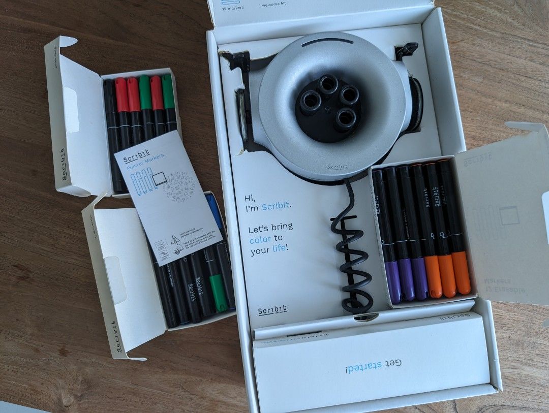 Scribit markers top