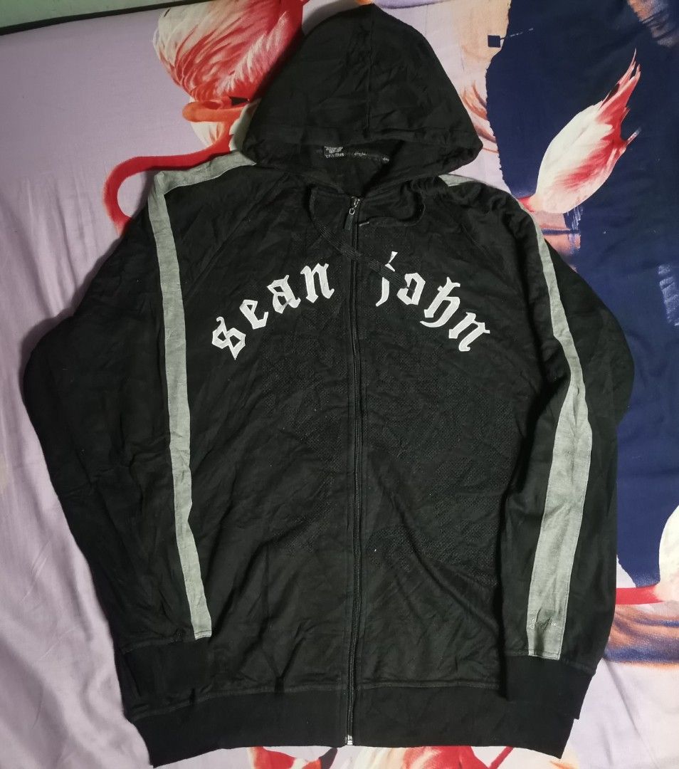 Sean john zip up hoodie discount