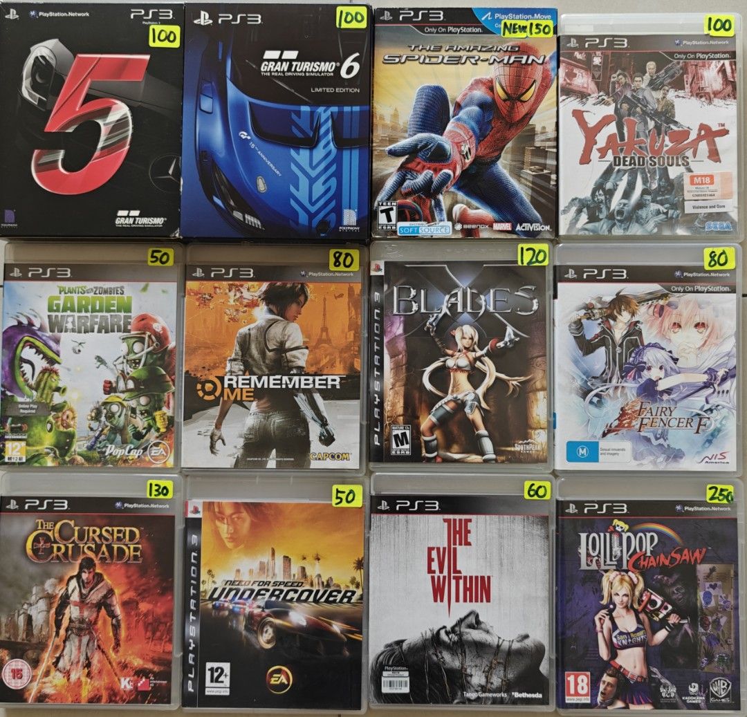 2nd hand ps3 clearance games