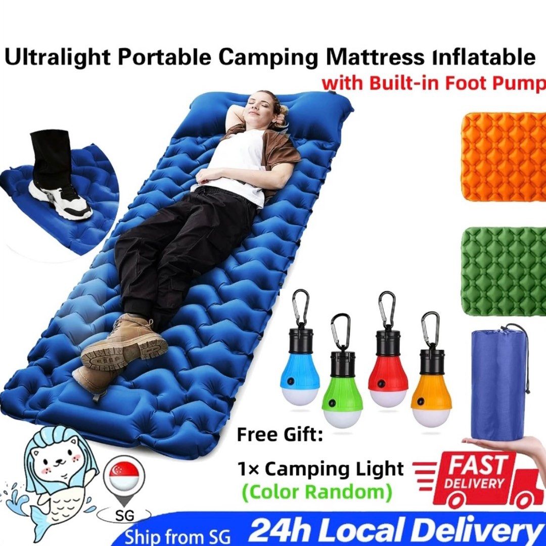 King self inflating mattress store