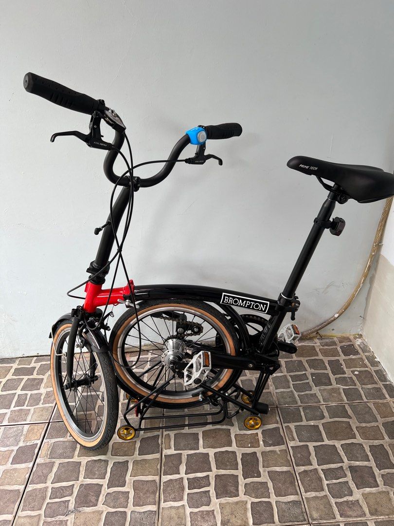 Sepeda Pro action parot mirip brompton