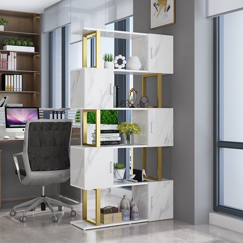 6-layers Simple and modern office partition cabinet/ Eco-friendly