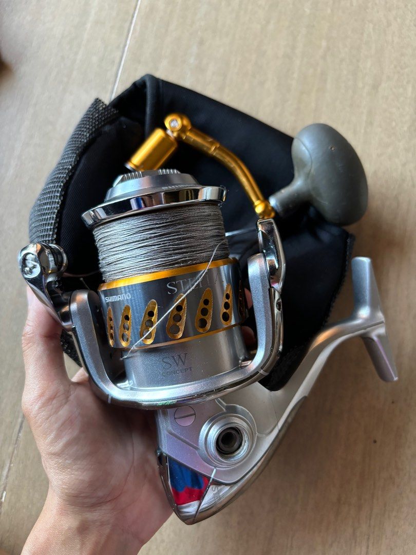 Shimano Stella Aero Wrap II 8000SW Saltwater Fishing Reel, Sports