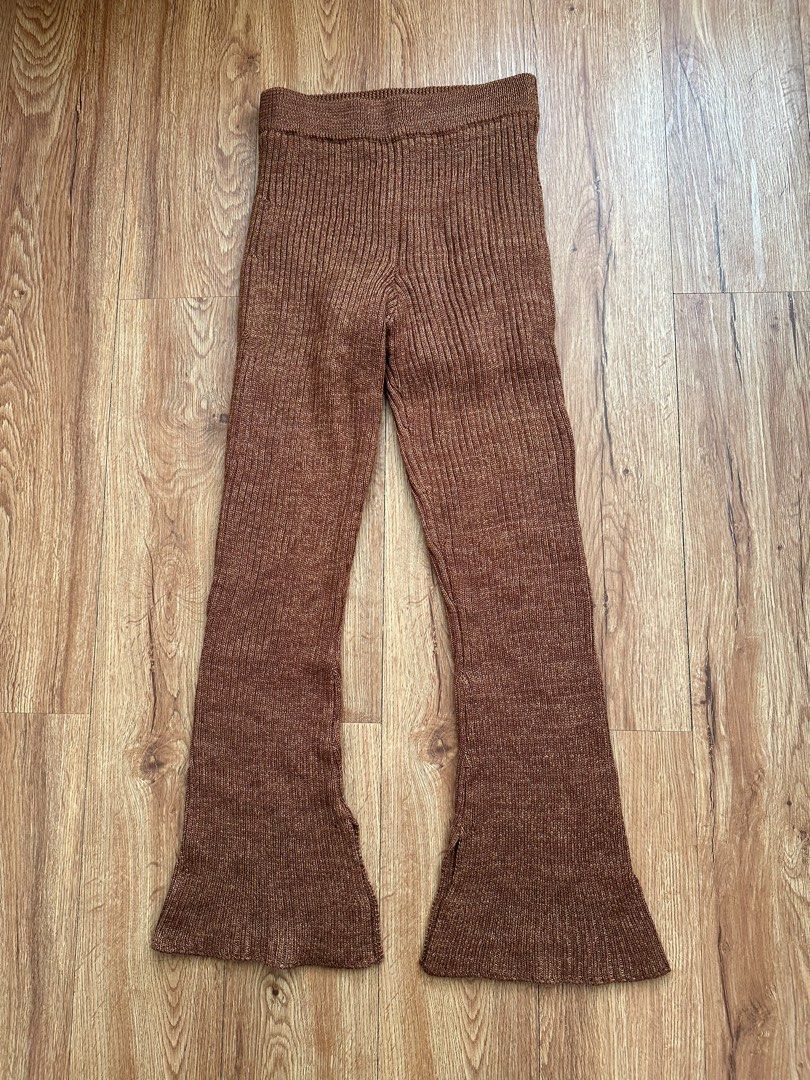 Knit Flared Pants – SNIDEL