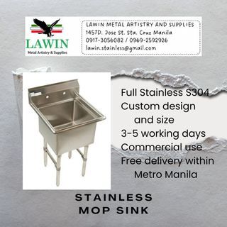 Stainless Mop Sink
