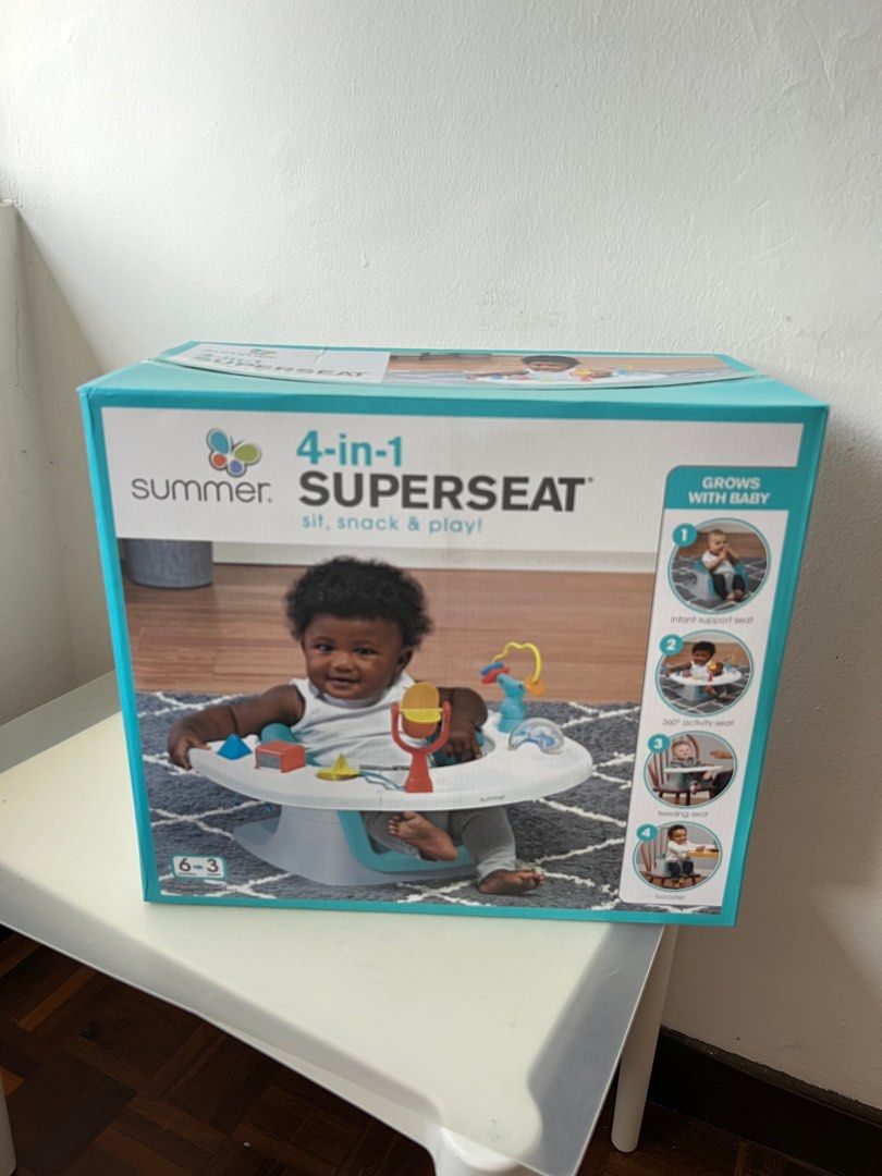 Summer 4 in 1 super seat Babies Kids Nursing Feeding