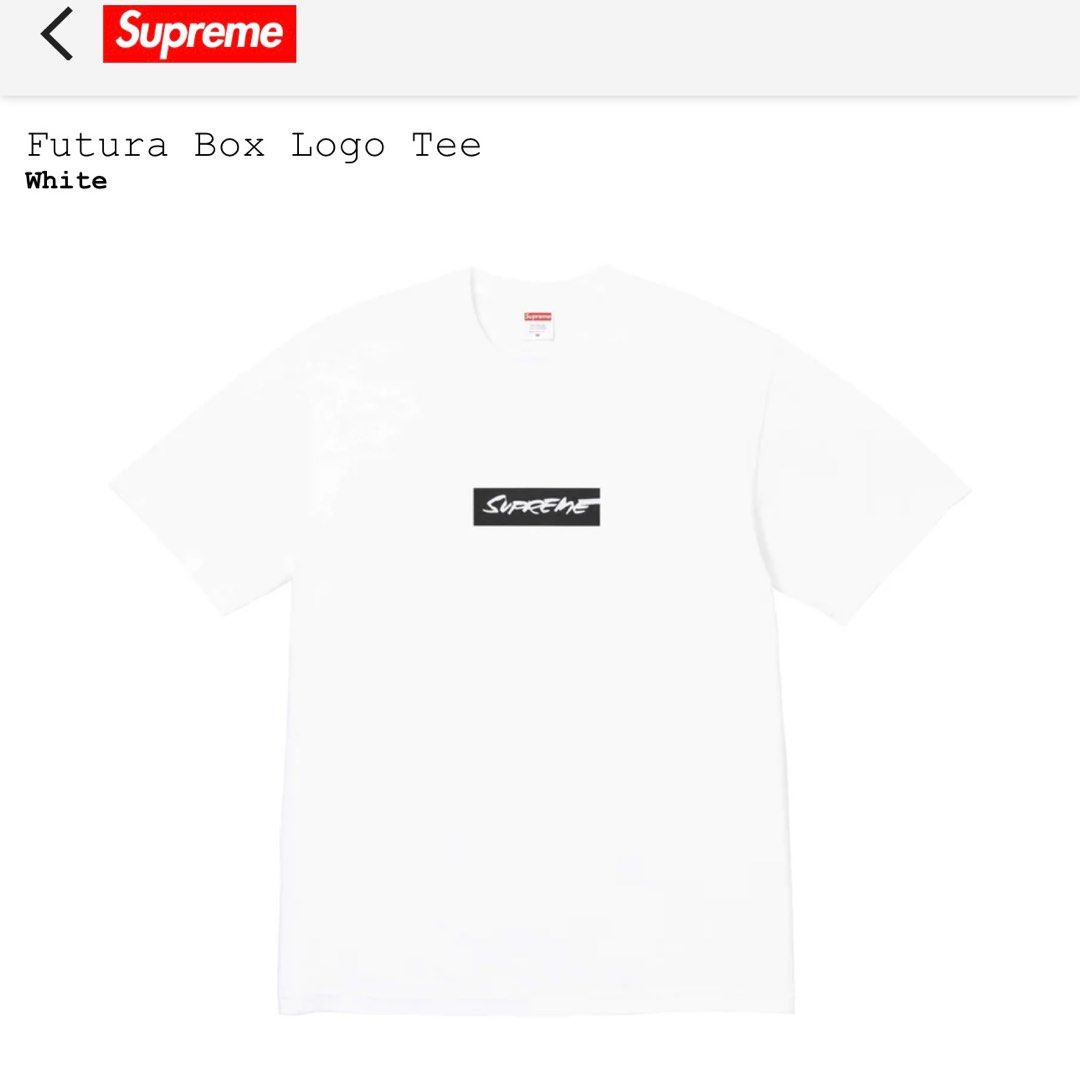 Futura logo tee supreme cheap