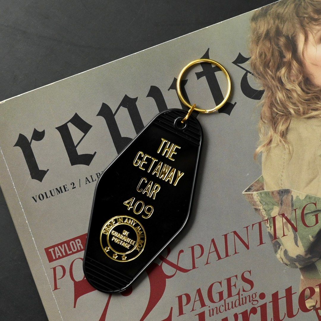 Getaway car keychain outlet