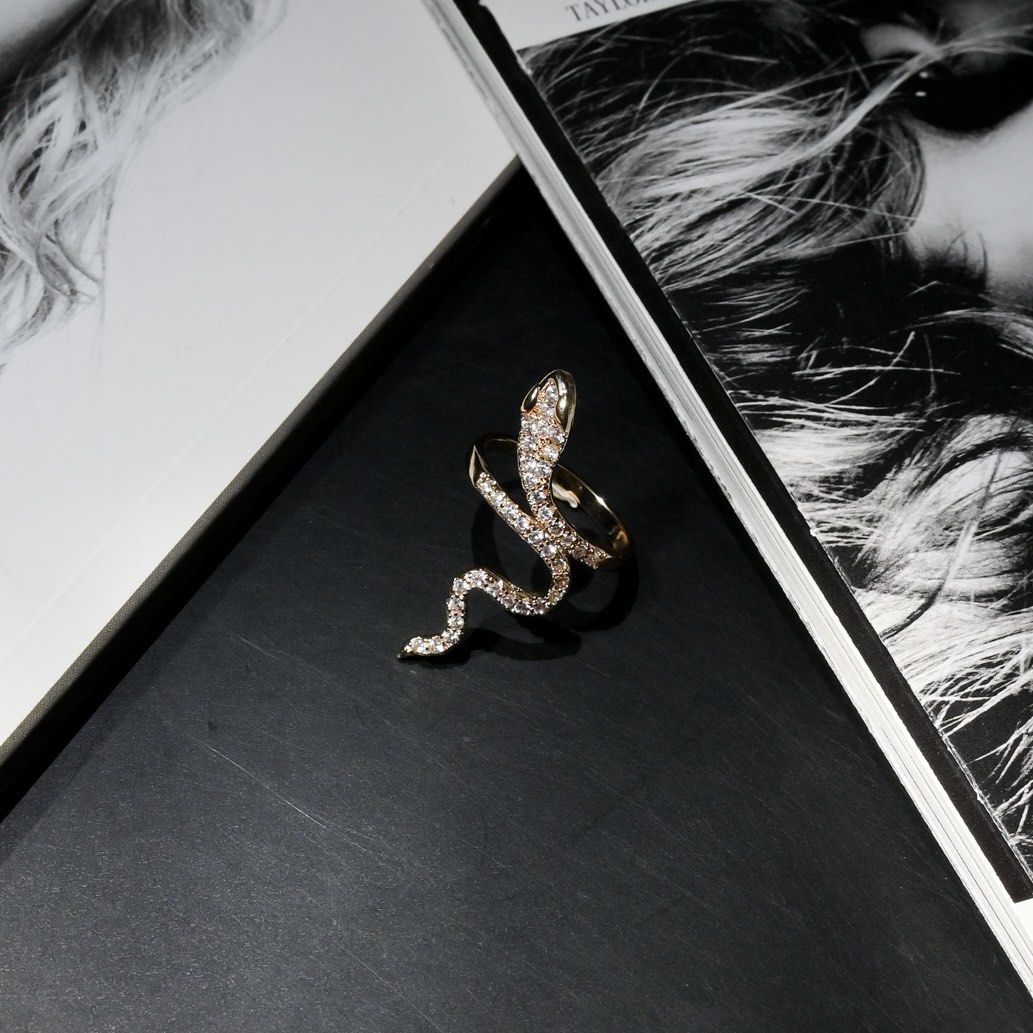 Taylor Swift Inspired Reputation Snake Ring Women s Fashion