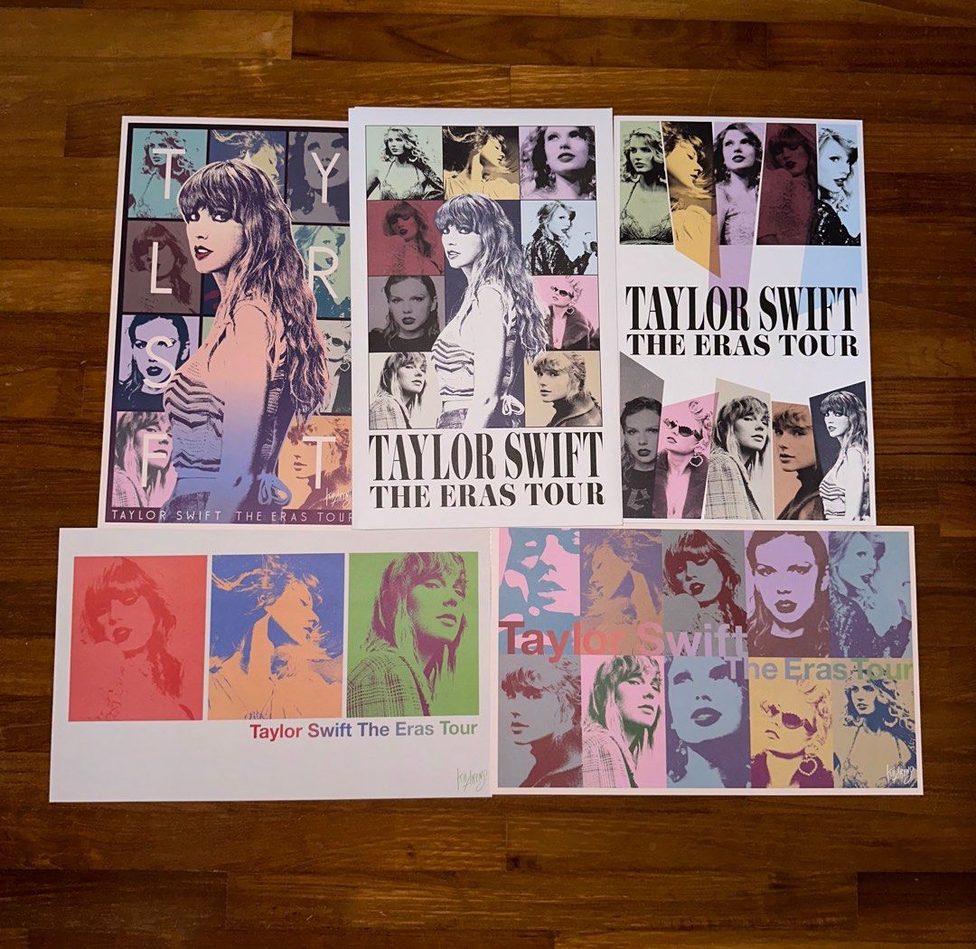 最新エルメス Taylor Swift The Eras Tour Poster Litho Lithograph COPY ミュージシャン